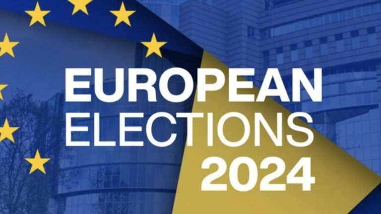 Banner for European elections